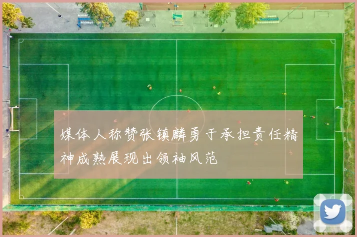 媒体人称赞张镇麟勇于承担责任精神成熟展现出领袖风范