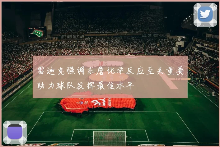 雷迪克强调东詹化学反应至关重要助力球队发挥最佳水平